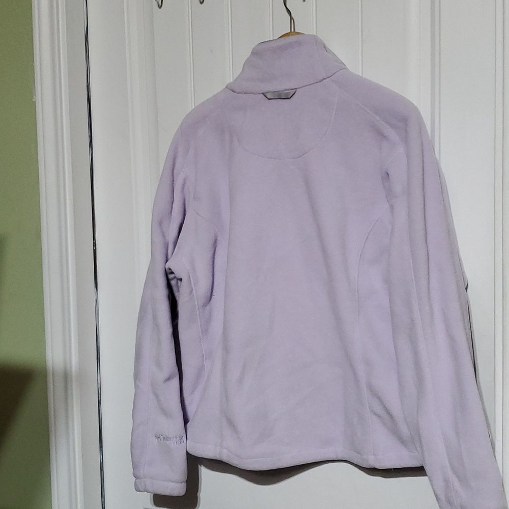 Women’s Columbia Benton Springs Fleece Jacket in purple Size Extra Large - Picture 7 of 8